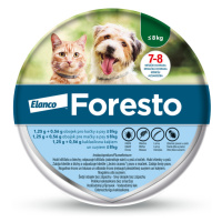 Foresto 1.25g+0.56g obojek kočky+psy do 8kg 38cm