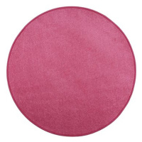 Vopi Kusový koberec Eton růžový 11 kruh
