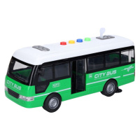 Autobus s efekty 25 cm zelený