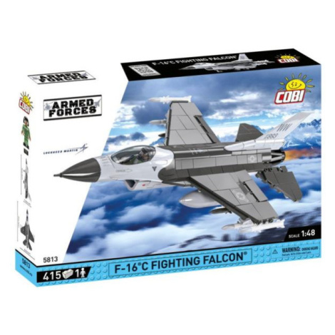 COBI 5813 Armed Forces Samolot F-16C Fighting Falcon 415 kostek