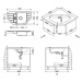 Alveus SET ALVEUS NIAGARA 60/55 + BATERIE AM 20/55 - granitový béžový dřez 900 x 500 mm v setu s
