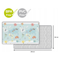 Skip Hop Podložka na hraní bez Pvc a Bpa 218x132cm Malý cestovatel 0m+