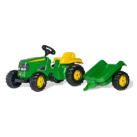 Šlapací traktor s vlečkou Rolly Toys John Deere 012190