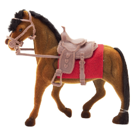 Koník se sedlem 15 cm - hnědý Toys Group