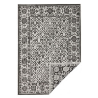 NORTHRUGS - Hanse Home koberce Kusový koberec Twin-Wendeteppiche 103113 schwarz creme – na ven i