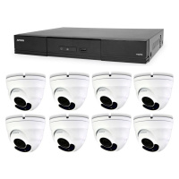 Kamerový set 1x AVTECH NVR AVH2109AX a 8x 2MPX Motorzoom IP Dome kamera AVTECH DGM2443SVSE + 8x 