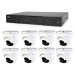 Kamerový set 1x AVTECH NVR AVH2109AX a 8x 2MPX Motorzoom IP Dome kamera AVTECH DGM2443SVSE + 8x 