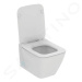 IDEAL STANDARD Strada II Závěsné WC se sedátkem, SoftClose, Aquablade, bílá T359601