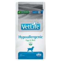 VET LIFE Natural Hypo Egg & Rice granule pro psy, Hmotnost balení: 2 kg