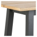 Barový stůl Monti 117x105x58 cm (dub, černá)