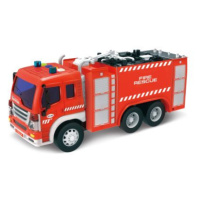Auto hasičské se stříkačkou a efekty 28 cm - český obal