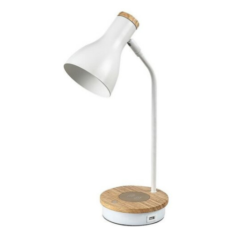 Rabalux 74001 stolní lampa Mosley, bílá
