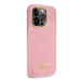 Guess GUHCP14LHGCRHP hard silikonové pouzdro iPhone 14 PRO 6.1" pink Croco Collection