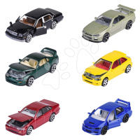 Autíčko Japan Series Premium Cars Majorette kovové s odpružením 7,5 cm dĺžka 6 rôznych druhov MJ