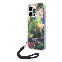 Guess GUOHCP14XHFLSB pouzdro case kryt iPhone 14 Pro Max 6,7 modré