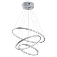 Šedé LED závěsné svítidlo ø 50 cm Simit – Opviq lights