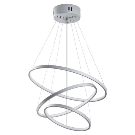 Šedé LED závěsné svítidlo ø 50 cm Simit – Opviq lights