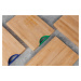 Prkénko z bambusového dřeva United Colors of Benetton 35 x 25 x 1,5 cm / polypropylen / zelená r