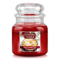 Country Candle Svíčka ve skleněné dóze, Jablečný dort, 453 g