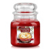 Country Candle Svíčka ve skleněné dóze, Jablečný dort, 453 g