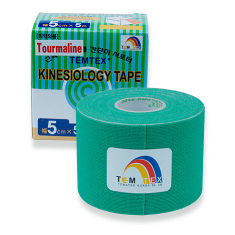 Temtex Tejp. kinesio tape Tourmaline zelená 5cmx5m