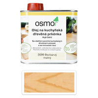 OSMO Olej na kuchyňská dřevěná prkénka 0.5 l Bezbarvý matný 3099