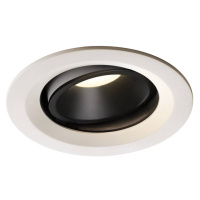 SLV BIG WHITE NUMINOS MOVE DL M vnitřní LED zápustné stropní svítidlo bílá/černá 4000 K 40° otoč