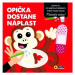 Opička dostane náplast - Malování vodou