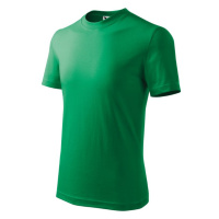 Malfini BASIC138 tričko dětské středně zelené