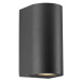 Nordlux Venkovní nástěnné svítidlo Canto Maxi 2 Seaside, černé, GU10, 17 cm