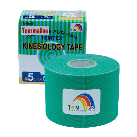 TEMTEX Tejp.  kinesio tape Tourmaline zelená 5cmx5m