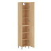 vidaXL Skříň highboard dub sonoma 34,5 x 34 x 180 cm kompozitní dřevo