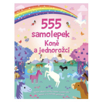 555 samolepek - Koně a jednorožci