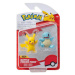 Pokémon akční figurky Pikachu a Squirtle - 5 cm