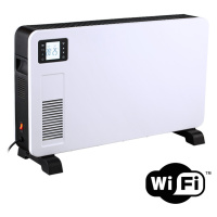 SOLIGHT KP02WIFI horkovzdušný konvektor 2300W, WiFi, LCD, ventilátor, časovač, nastavitelný term