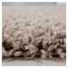 Ayyildiz koberce Kusový koberec Life Shaggy 1500 beige kruh Rozměry koberců: 160x160 (průměr) kr