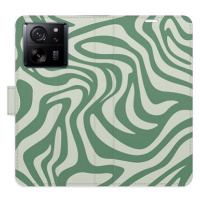 iSaprio Flip pouzdro Zebra Green 02 pro Xiaomi 13T / 13T Pro