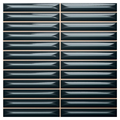 Obklad Vilar Albaro Arrow midnight 20x20 cm reliéfní ARROW151MI