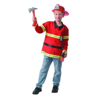 MADE - Karnevalový kostým - hasič, 120- 130 cm