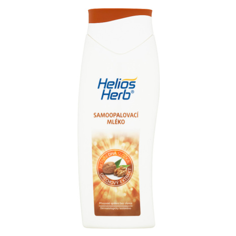 Helios Herb Samoopalovací mléko s ořechovým extraktem 200ml