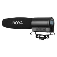 BOYA BY-DMR7 shotgun mikrofon s integrovaným záznamem zvuku