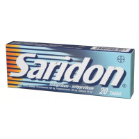 SARIDON 250MG/150MG/50MG TBL NOB 20