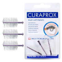 Curaprox CPS 516 Soft Implant REFILL mezizubní kartáčky, 3ks