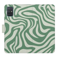 iSaprio Flip pouzdro Zebra Green 02 pro Samsung Galaxy A71