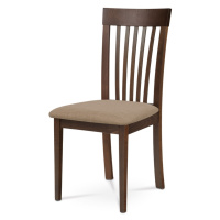 Jídelní židle GLAREOLA, ořech/krémová