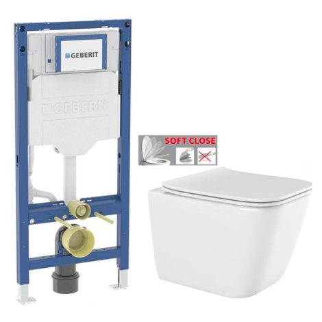 GEBERIT Duofix bez tlačítka + WC INVENA PAROS + SEDÁTKO 111.300.00.6 RO1