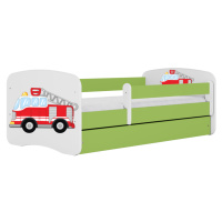Kocot kids Dětská postel Babydreams hasičské auto zelená, varianta