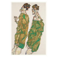 Obrazová reprodukce Devotion (Male Portrait, Gay Interest) - Egon Schiele, (26.7 x 40 cm)