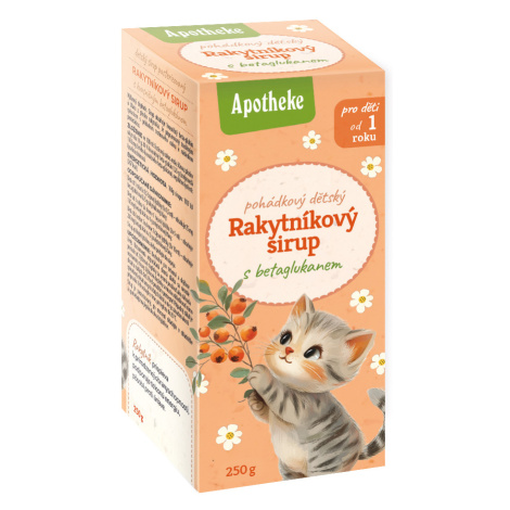 Apotheke Pohádkový sirup Rakytníkový 250 g