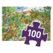 Vyhledávací puzzle s plakátem - Dinosauři - 100 ks